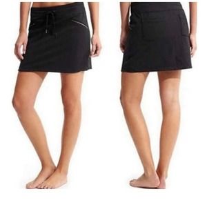 Athleta Metro Skirt Skort Tennis Golf Black with Pockets Size Small